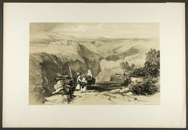 Collepardo Wall Art by Edward Lear - High-Resolution Digital Print