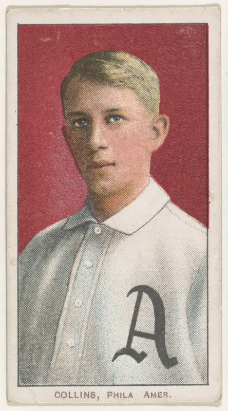 Collins, Philadelphia, American League, from the White Border series (T206) for the American Tobacco Company Wall Art by American Tobacco Company - High-Resolution Digital Print
