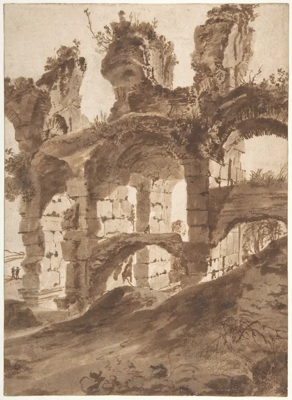 Colosseum Wall Art by Bartholomeus Breenbergh - High-Resolution Digital Print