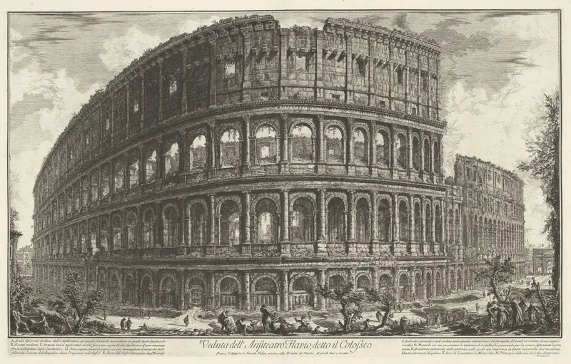 Colosseum te Rome Wall Art by Unknown - High-Resolution Digital Print