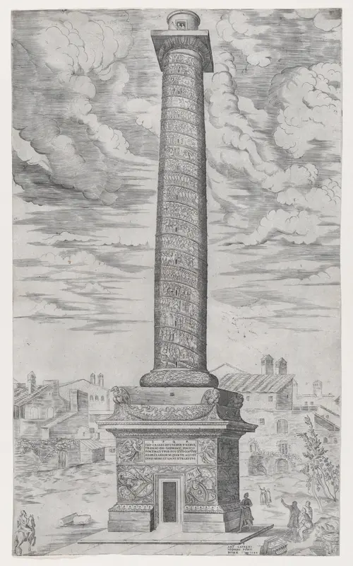 Column of Trajan Wall Art by Anonymous - High-Resolution Digital Print