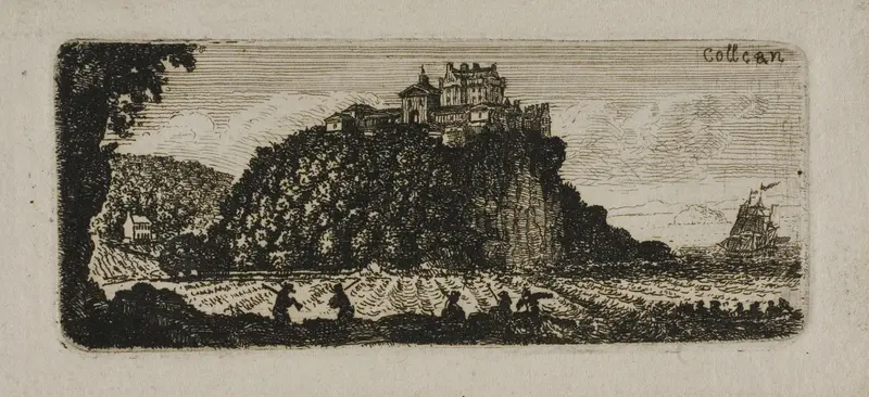 Colzean Castle Wall Art by John Clerk of Eldin - High-Resolution Digital Print