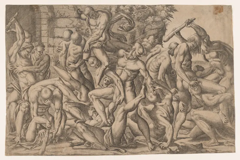Combat of Naked Men