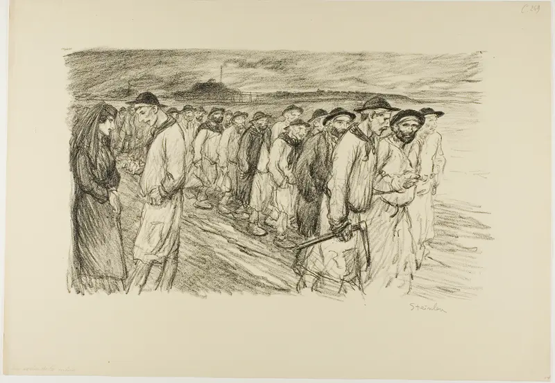 Coming out of the mine