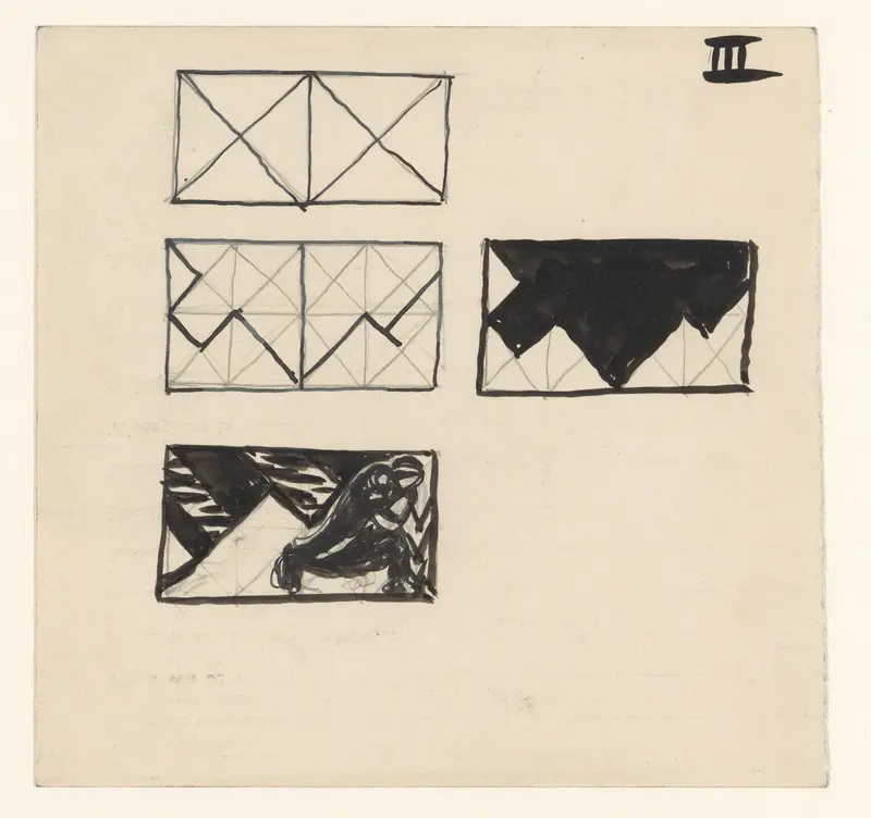 Compositie-studies Wall Art by Unknown - High-Resolution Digital Print