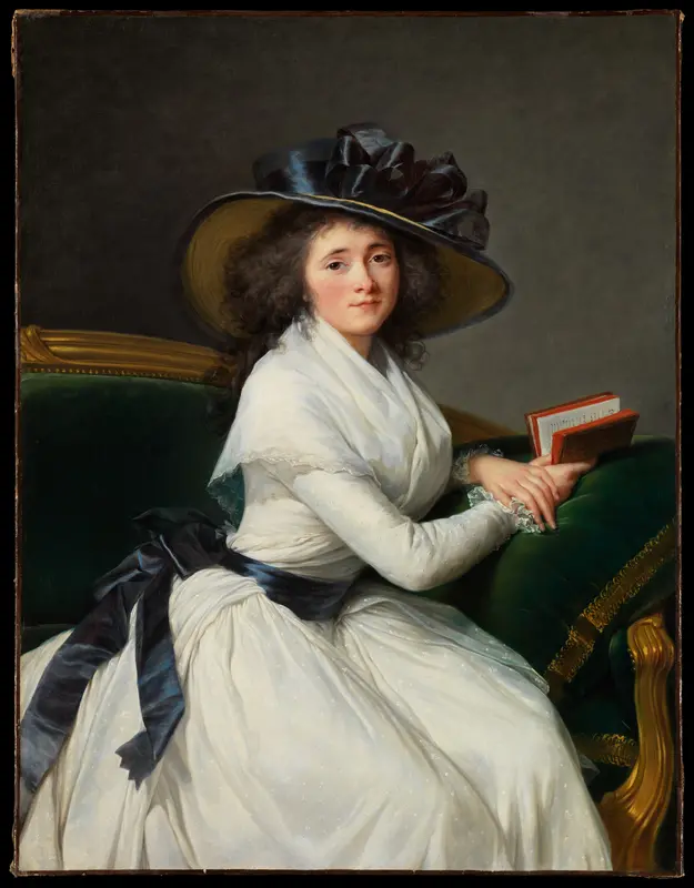Comtesse de la Châtre (Marie Charlotte Louise Perrette Aglaé Bontemps, 1762–1848) Wall Art by Elisabeth Louise Vigée Le Brun - High-Resolution Digital Print