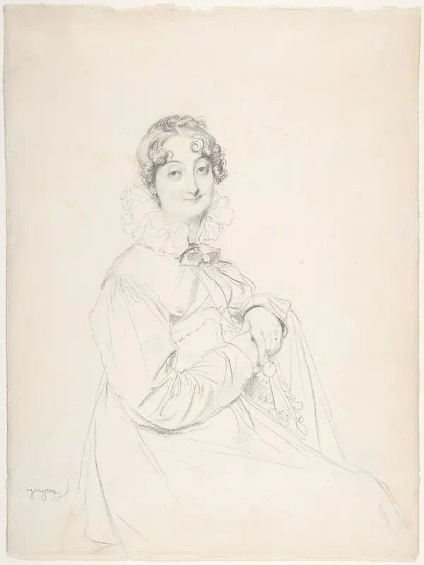 Comtesse Turpin de Crissé Wall Art by Jean Auguste Dominique Ingres - High-Resolution Digital Print