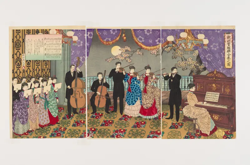 Concert of European Music (Ōshū kangengaku gassō no zu)