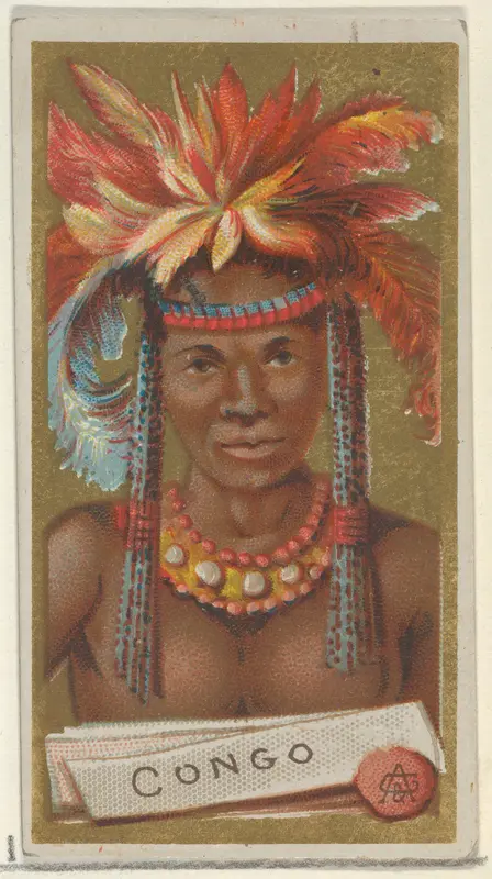 Congo, from the Types of All Nations series (N24) for Allen & Ginter Cigarettes Wall Art by Allen & Ginter - High-Resolution Digital Print