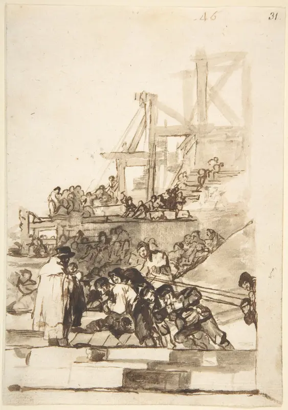 Construction; page 46, from "Images of Spain" Album (F)