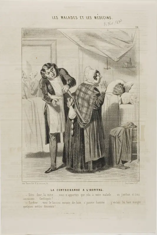 Contraband at the Hospital (plate 26)