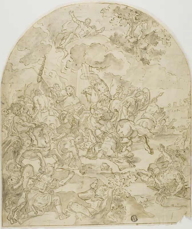 Conversion of Saint Paul Wall Art by Francesco Solimena - High-Resolution Digital Print