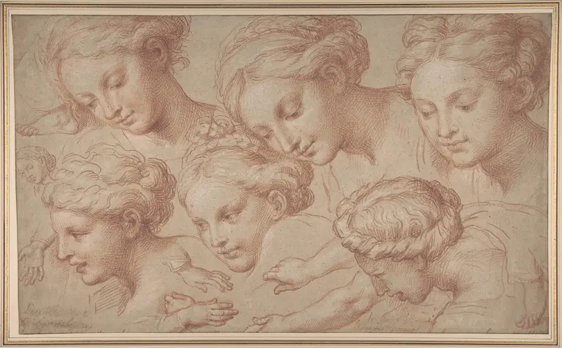 Copies after Raphael's "The Finding of Moses" Wall Art by Michel Corneille the Younger - High-Resolution Digital Print