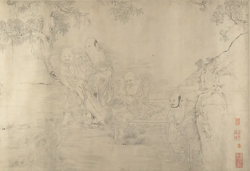 (Copy after) The Sixteen Luohans