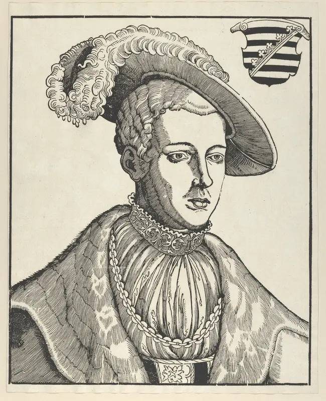 Copy of Duke John Ernest of Saxony Wall Art by Lucas Cranach the Elder - High-Resolution Digital Print