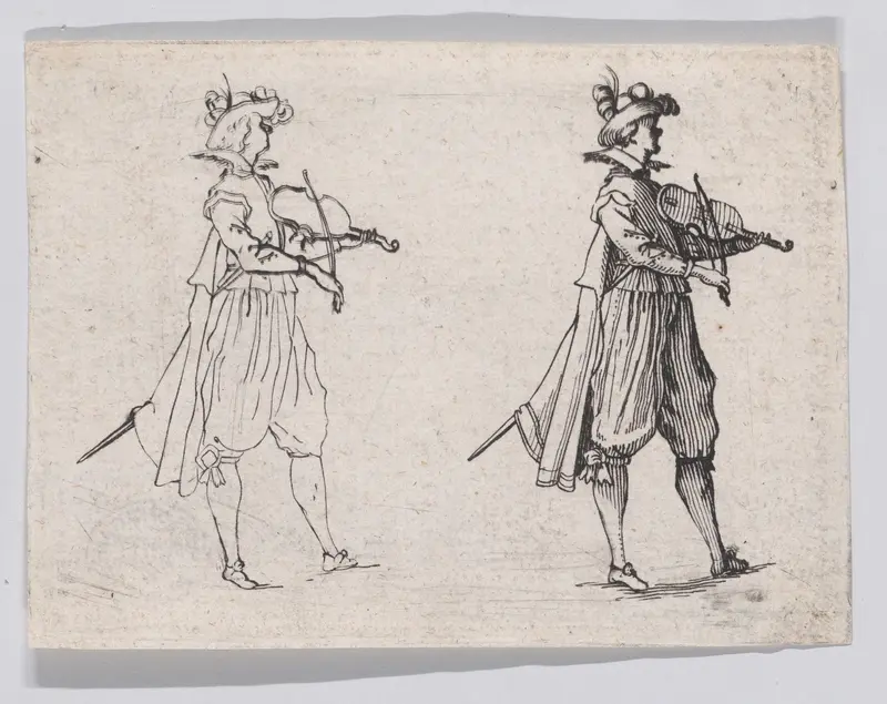 Copy of Le Joeuer de Violon (The Violin Player), from "Les Caprices" Wall Art by Anonymous - High-Resolution Digital Print