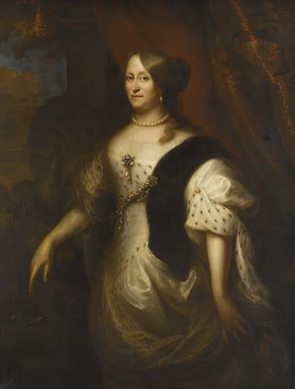 Cornelia Teding van Berkhout (1614-80). Echtgenote van Maerten Harpertsz Tromp Wall Art by Jan Lievens - High-Resolution Digital Print