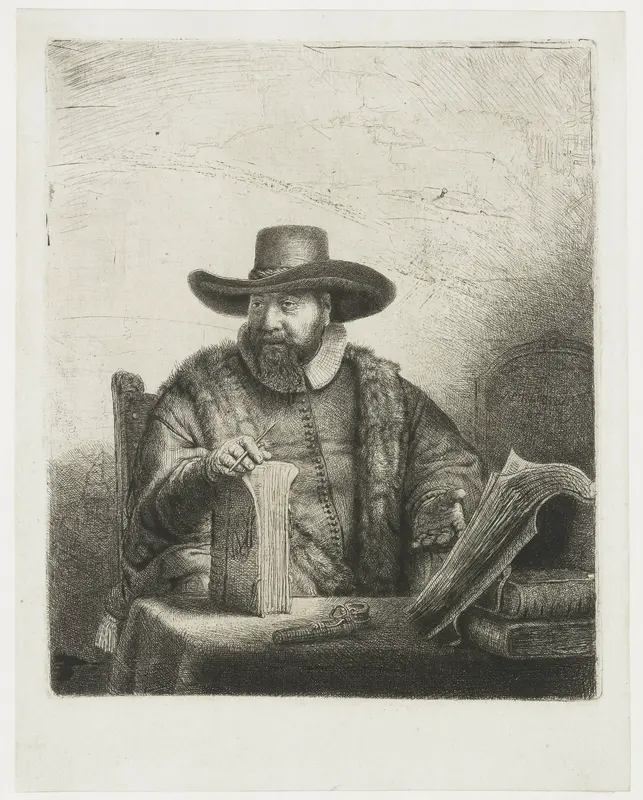 Cornelis Claesz. Anslo, preacher Wall Art by Unknown - High-Resolution Digital Print