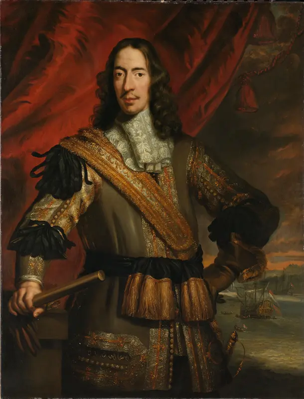 Cornelis de Witt (1623-1672), Burgomaster of Dordrecht and Lord Lieutenant of Putten Wall Art by Unknown - High-Resolution Digital Print