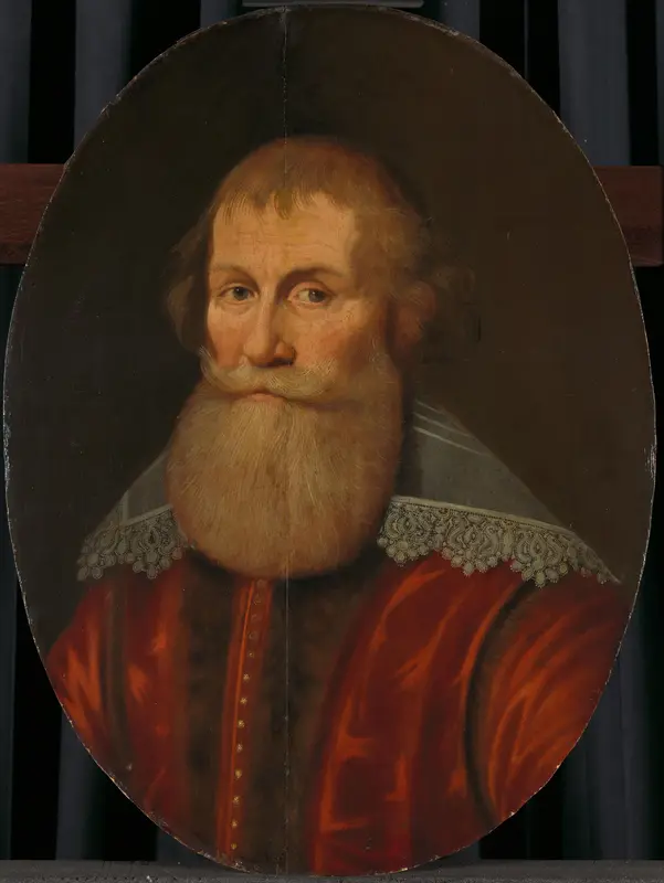 Cornelis Haga (1578-1654). Nederlands gezant bij het Turkse hof Wall Art by anonymous - High-Resolution Digital Print