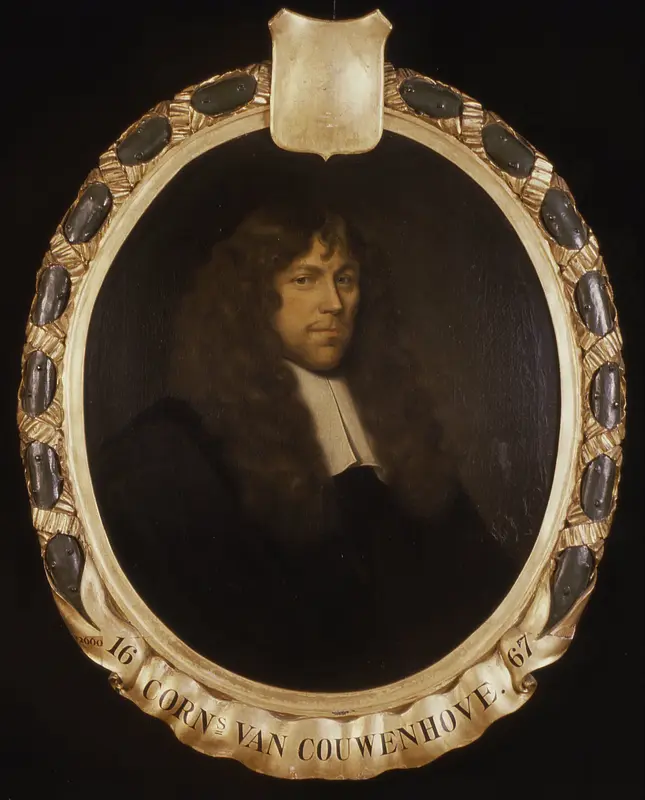 Cornelis van Couwenhove, gekozen in 1667 Wall Art by Pieter van der Werff - High-Resolution Digital Print