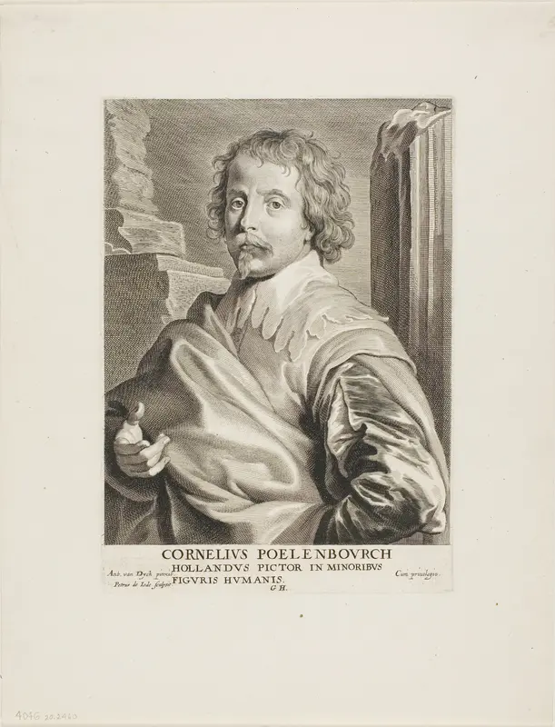 Cornelis van Poelenburch Wall Art by Peeter de Jode, the younger - High-Resolution Digital Print