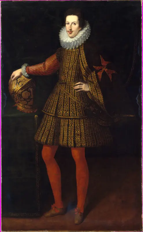 Cosimo II de' Medici (1590–1621), Grand Duke of Tuscany Wall Art by Justus Sustermans - High-Resolution Digital Print