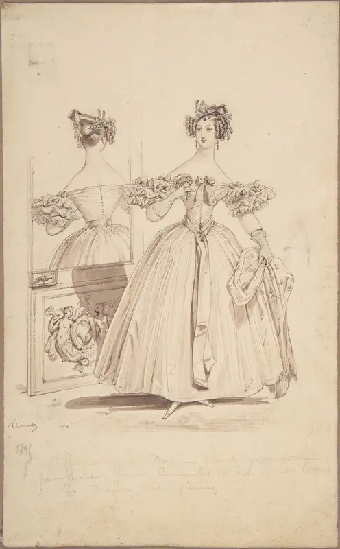 Costume Design Wall Art by Pierre-Numa Bassaget, called Numa - High-Resolution Digital Print
