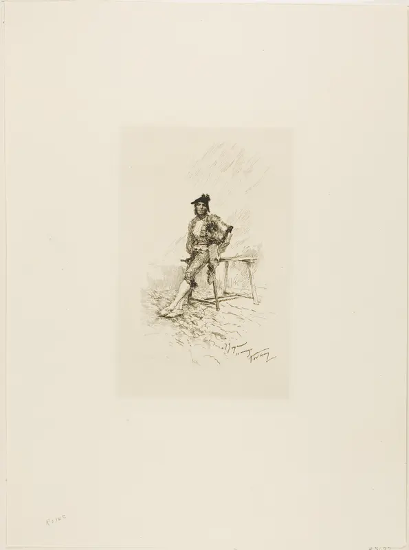 Costume of the Time of Goya Wall Art by Mariano Fortuny y Marsal - High-Resolution Digital Print