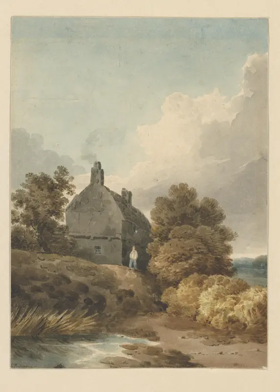 Cottage in Dulwich Wall Art by J. Hamble - High-Resolution Digital Print