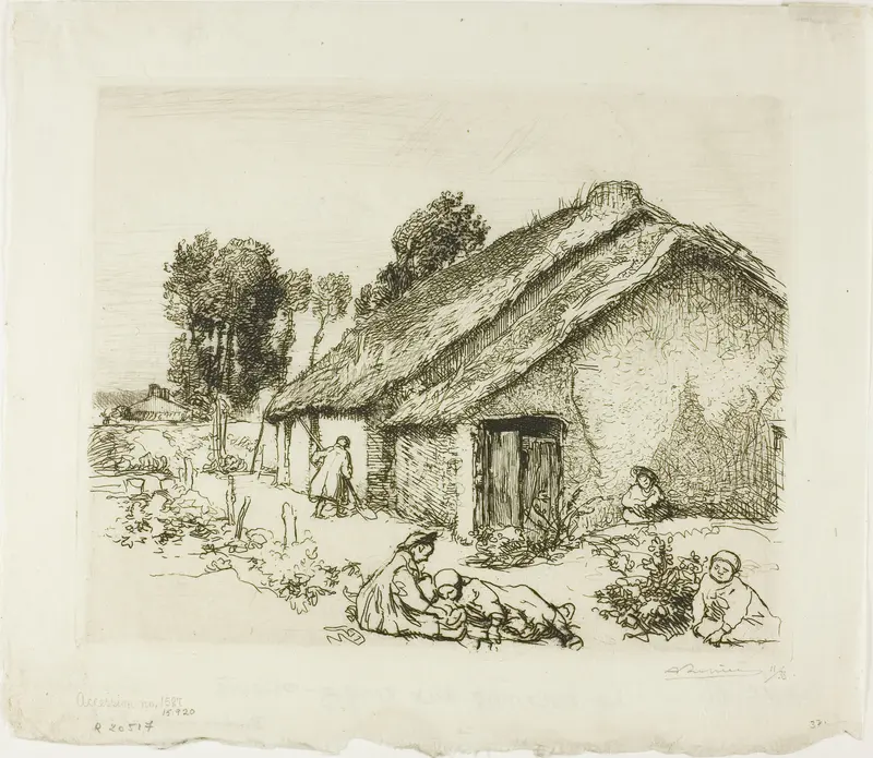 Cottage with Five Children