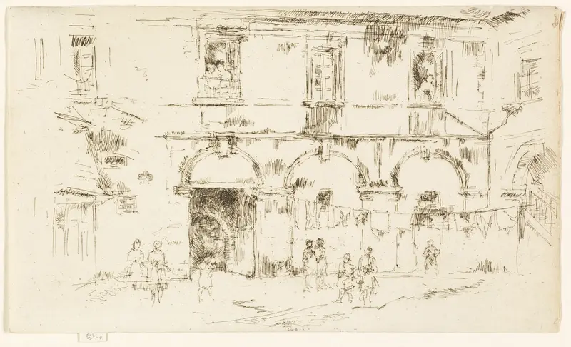Court of the Monastery of St Augustine, Bourges