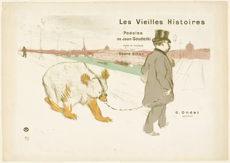 Cover and Frontispiece to Les Vieilles Histoires