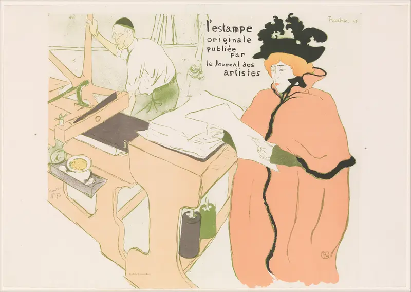 Cover for "L'Estampe originale, Album I, publiée par les Journal des Artistes"