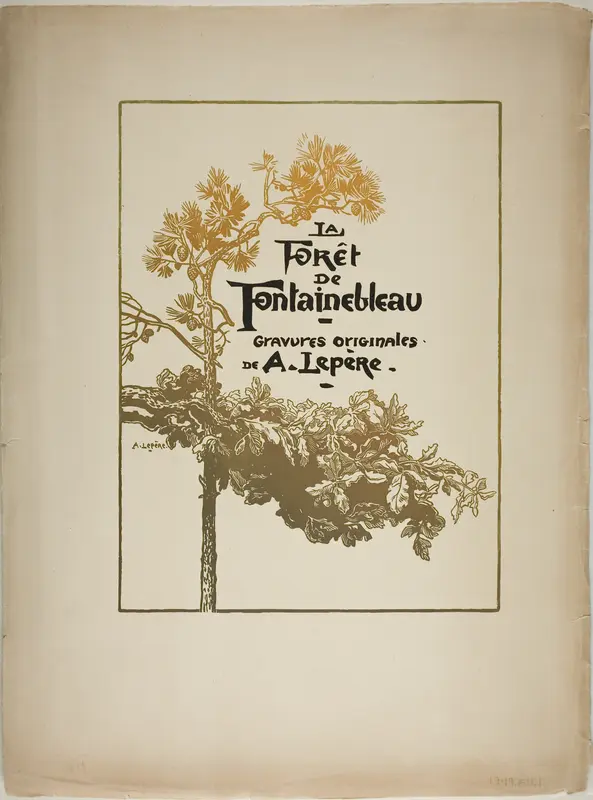 Cover to La Forêt de Fontainebleau