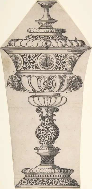 Covered Cup Wall Art by Anonymous, Italian, 19th century - High-Resolution Digital Print
