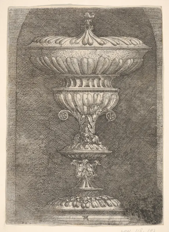 Covered Goblet in a Niche Wall Art by Albrecht Altdorfer - High-Resolution Digital Print