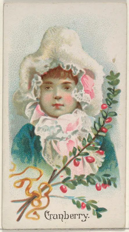 Cranberry, from the Fruits series (N12) for Allen & Ginter Cigarettes Brands Wall Art by Allen & Ginter - High-Resolution Digital Print