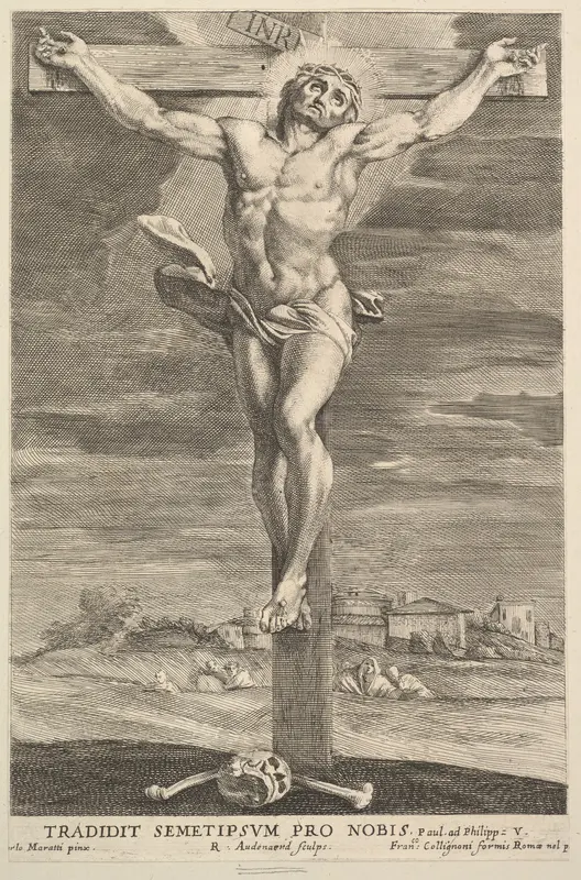 Crucifixion Wall Art by Robert van Audenaerde - High-Resolution Digital Print