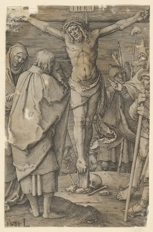 Crucifixion, from the series The Passion Wall Art by Lucas van Leyden - High-Resolution Digital Print