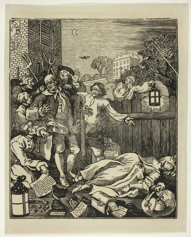 Cruelty in Perfection Wall Art by William Hogarth - High-Resolution Digital Print