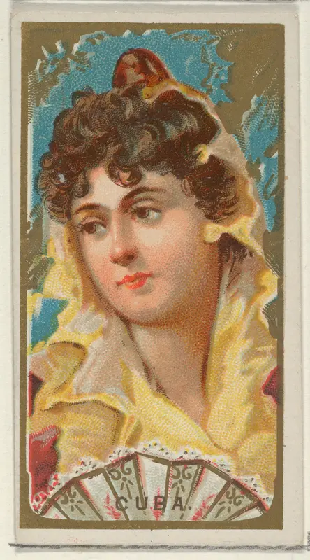 Cuba, from the Types of All Nations series (N24) for Allen & Ginter Cigarettes Wall Art by Allen & Ginter - High-Resolution Digital Print