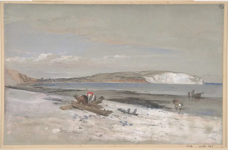 Culver Cliff, Isle of Wight Wall Art by William Dyce - High-Resolution Digital Print