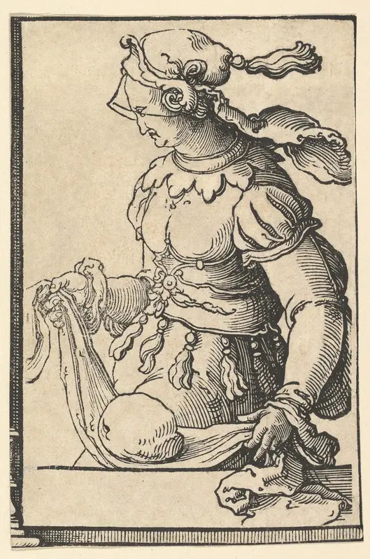 Cumean Sibyl, from the series of Sibyls Wall Art by Lucas van Leyden - High-Resolution Digital Print