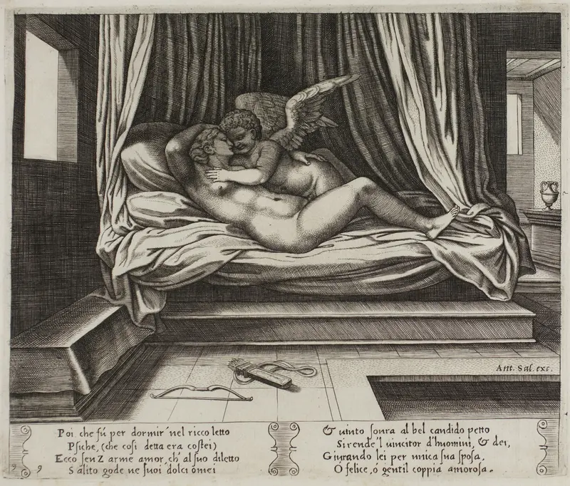 Cupid in Psyche's Arms