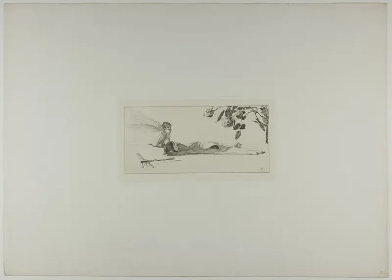 Cupid, plate ten from A Glove