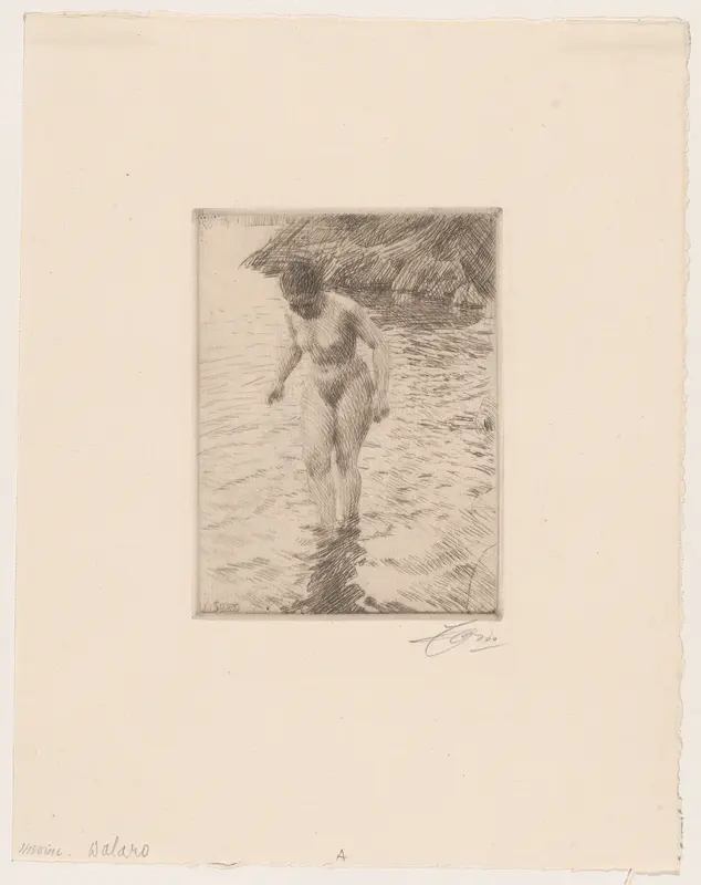 Dalarö Wall Art by Anders Zorn - High-Resolution Digital Print