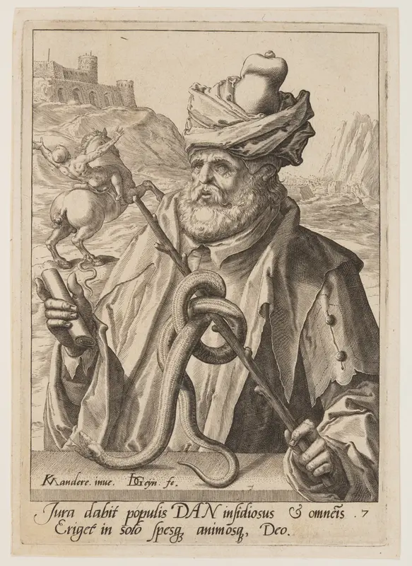 Dan, from The Twelve Sons of Jacob Wall Art by Jacob de Gheyn, II - High-Resolution Digital Print