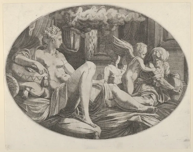 Danae Wall Art by Léon Davent - High-Resolution Digital Print