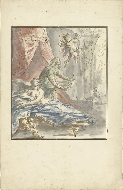Danaë Wall Art by Elias van Nijmegen - High-Resolution Digital Print